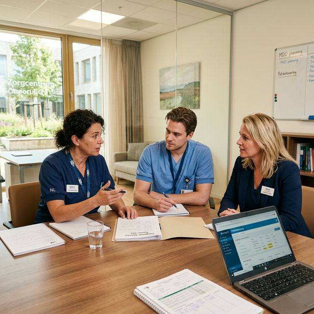 Zorgprofessionals in overleg